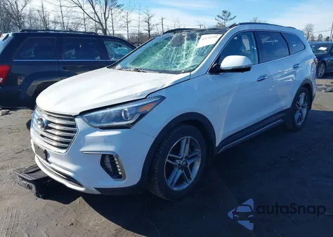 2018 Hyundai Santa Fe Limited Ultimate z USA, uszkodzony, nr VIN KM8SRDHF8JU264121